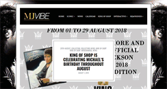 Desktop Screenshot of mjvibe.com